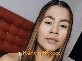 Kahomifoxxx