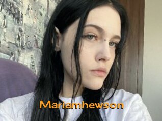 Mariamhewson