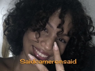 Saidcameronsaid