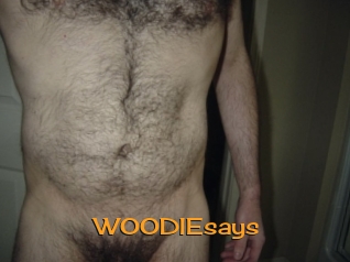 WOODIEsays Sortez Couvert